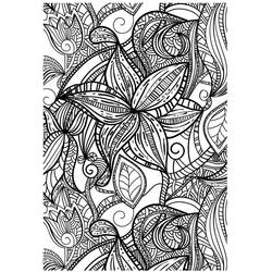 Dessin à colorier: Art Thérapie (Mandalas) #208463 - Coloriages à Imprimer Gratuits