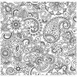 Dessin à colorier: Art Thérapie (Mandalas) #208474 - Coloriages à Imprimer Gratuits