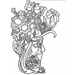 Dessin à colorier: Art Thérapie (Mandalas) #208484 - Coloriages à Imprimer Gratuits