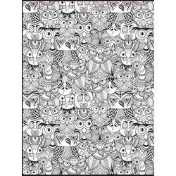 Dessin à colorier: Art Thérapie (Mandalas) #208488 - Coloriages à Imprimer Gratuits