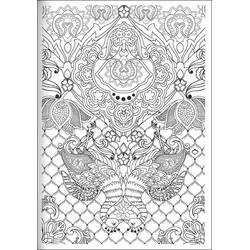 Dessin à colorier: Art Thérapie (Mandalas) #23096 - Coloriages à Imprimer Gratuits