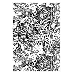 Dessin à colorier: Art Thérapie (Mandalas) #23110 - Coloriages à Imprimer Gratuits