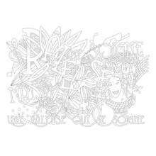 Dessin à colorier: Art Thérapie (Mandalas) #23122 - Coloriages à Imprimer Gratuits