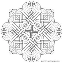 Dessin à colorier: Art Thérapie (Mandalas) #23205 - Coloriages à Imprimer Gratuits