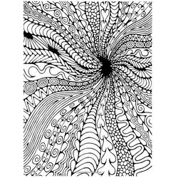 Dessin à colorier: Art Thérapie (Mandalas) #23212 - Coloriages à Imprimer Gratuits