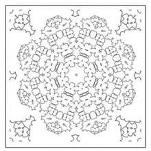 Dessin à colorier: Art Thérapie (Mandalas) #23232 - Coloriages à Imprimer Gratuits