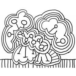 Dessin à colorier: Mandalas Abstraits (Mandalas) #193042 - Coloriages à Imprimer Gratuits