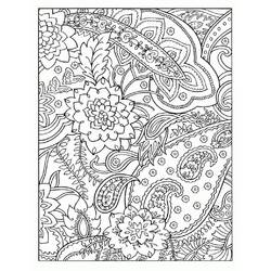 Dessin à colorier: Mandalas Abstraits (Mandalas) #193058 - Coloriages à Imprimer Gratuits