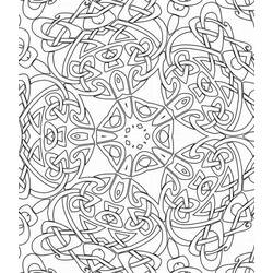 Dessin à colorier: Mandalas Abstraits (Mandalas) #193084 - Coloriages à Imprimer Gratuits