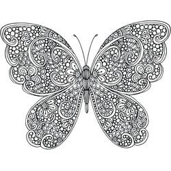 Dessin à colorier: Mandalas Animaux (Mandalas) #174756 - Coloriages à Imprimer Gratuits