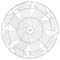 Dessin à colorier: Mandalas Celtiques (Mandalas) #173948 - Coloriages à Imprimer Gratuits