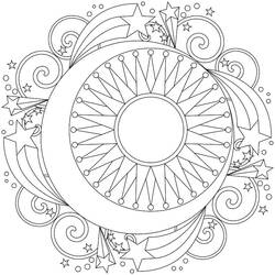 Dessin à colorier: Mandalas de Printemps (Mandalas) #175315 - Coloriages à Imprimer Gratuits