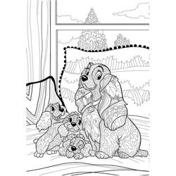 Dessin à colorier: Mandalas Disney (Mandalas) #175273 - Coloriages à Imprimer Gratuits