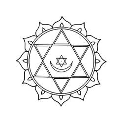 Dessin à colorier: Mandalas Faciles (Mandalas) #209880 - Coloriages à Imprimer Gratuits