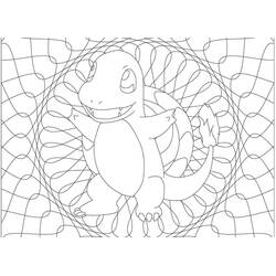Dessin à colorier: Mandalas Pokémon (Mandalas) #174053 - Coloriages à Imprimer Gratuits