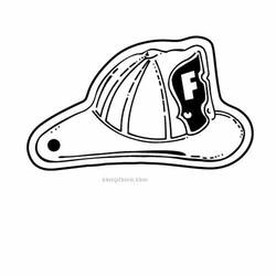 Dessin à colorier: Pompier (Métiers et Professions) #105762 - Coloriages à Imprimer Gratuits