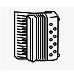 Dessin à colorier: Accordéon (Musique) #176860 - Coloriages à Imprimer Gratuits