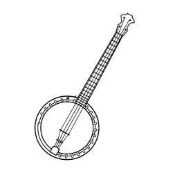 Dessin à colorier: Banjo (Musique) #176958 - Coloriages à Imprimer Gratuits