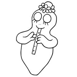 Dessin à colorier: Flûte (Musique) #173437 - Coloriages à Imprimer Gratuits