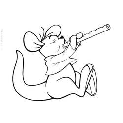 Dessin à colorier: Flûte (Musique) #173443 - Coloriages à Imprimer Gratuits