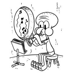 Dessin à colorier: Flûte (Musique) #173446 - Coloriages à Imprimer Gratuits