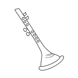 Dessin à colorier: Flûte (Musique) #173472 - Coloriages à Imprimer Gratuits