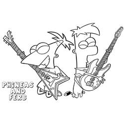 Dessin à colorier: Guitare (Musique) #173131 - Coloriages à Imprimer Gratuits