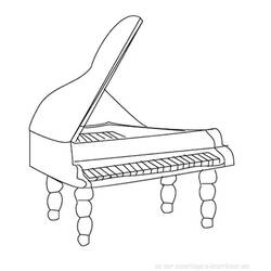 Dessin à colorier: Instruments de musique (Musique) #167123 - Coloriages à Imprimer Gratuits