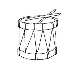 Dessin à colorier: Instruments de musique (Musique) #167125 - Coloriages à Imprimer Gratuits