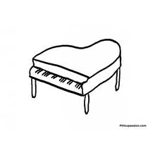 Dessin à colorier: Instruments de musique (Musique) #167127 - Coloriages à Imprimer Gratuits