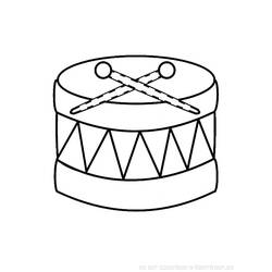 Dessin à colorier: Instruments de musique (Musique) #167146 - Coloriages à Imprimer Gratuits