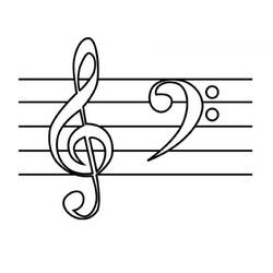 Dessin à colorier: Instruments de musique (Musique) #167153 - Coloriages à Imprimer Gratuits