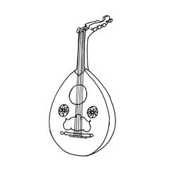 Dessin à colorier: Instruments de musique (Musique) #167154 - Coloriages à Imprimer Gratuits