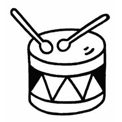 Dessin à colorier: Instruments de musique (Musique) #167163 - Coloriages à Imprimer Gratuits