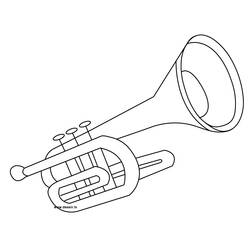 Dessin à colorier: Instruments de musique (Musique) #167168 - Coloriages à Imprimer Gratuits