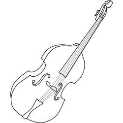 Dessin à colorier: Instruments de musique (Musique) #167173 - Coloriages à Imprimer Gratuits