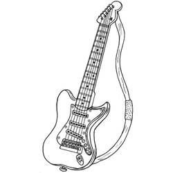 Dessin à colorier: Instruments de musique (Musique) #167208 - Coloriages à Imprimer Gratuits