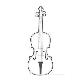 Dessin à colorier: Instruments de musique (Musique) #167219 - Coloriages à Imprimer Gratuits