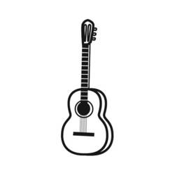 Dessin à colorier: Instruments de musique (Musique) #167225 - Coloriages à Imprimer Gratuits