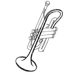 Dessin à colorier: Instruments de musique (Musique) #167246 - Coloriages à Imprimer Gratuits