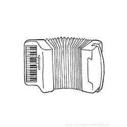 Coloriage Instruments de musique (Musique) #167273, dessin gratuit prêt à imprimer