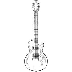 Coloriage imprimable Instruments de musique (Musique) #167312 à colorier gratuitement
