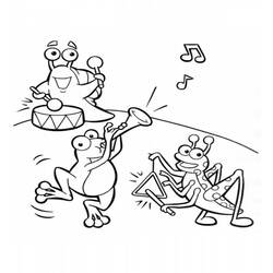 Page de coloriage Instruments de musique (Musique) #167330, gratuite à imprimer