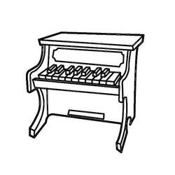 Dessin à colorier: Instruments de musique (Musique) #167365 - Coloriages à Imprimer Gratuits