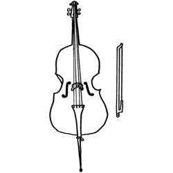 Dessin à colorier: Instruments de musique (Musique) #167395 - Coloriages à Imprimer Gratuits