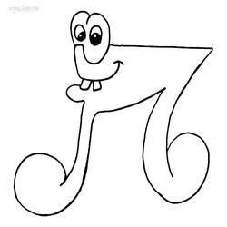 Dessin à colorier: Notes de Musique (Musique) #176881 - Coloriages à Imprimer Gratuits
