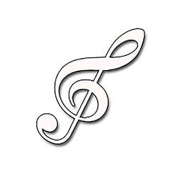 Dessin à colorier: Notes de Musique (Musique) #176887 - Coloriages à Imprimer Gratuits