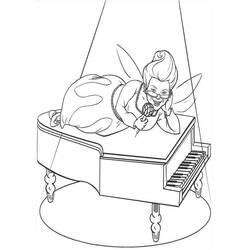Dessin à colorier: Piano (Musique) #173507 - Coloriages à Imprimer Gratuits