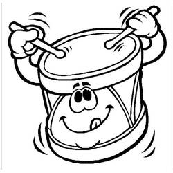 Dessins à colorier: Tambour - Coloriages à Imprimer Gratuits
