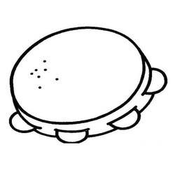 Dessin à colorier: Tambourin (Musique) #176913 - Coloriages à Imprimer Gratuits